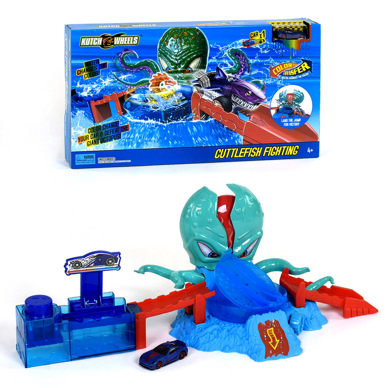 

Игровой Автотрек "Ловушка осьминога" (1 машинка меняет цвет) S 8838 (20)