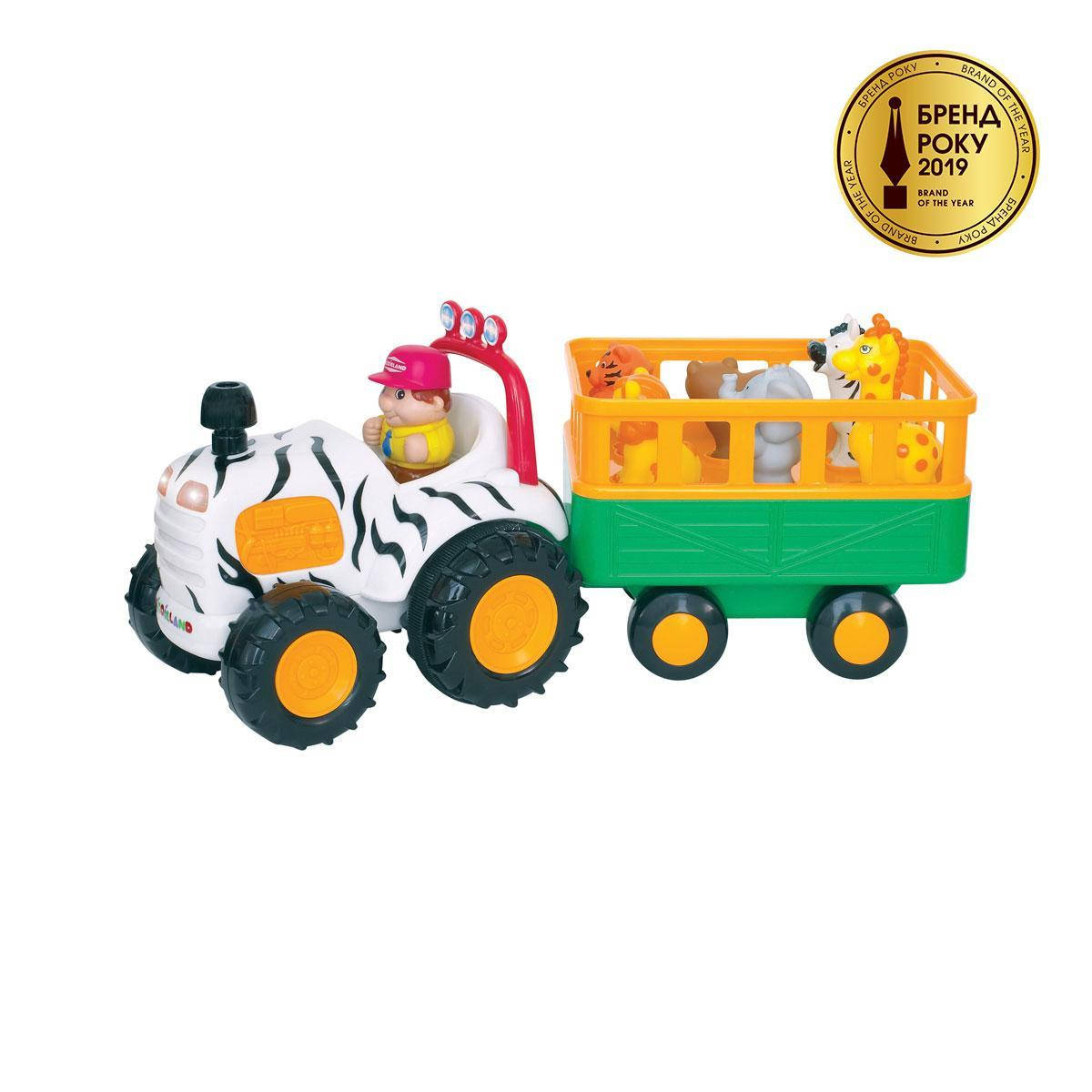 

Игровой Набор - Трактор Сафари (Русский) Kiddieland 051169
