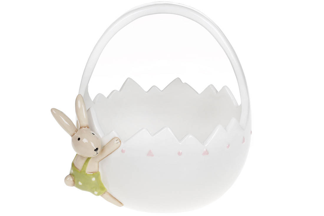 

Конфетница-кашпо Милый Зайка, 19.3см, Коричневый