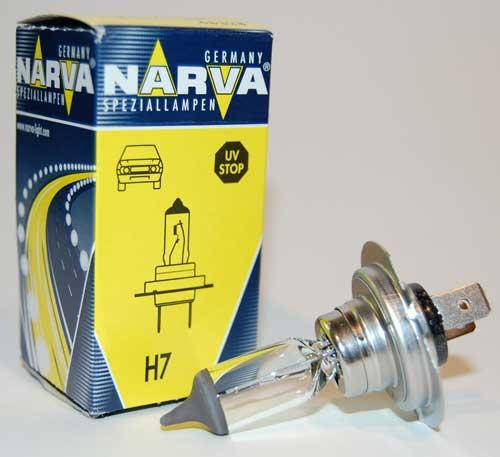 

Галогеновая автолампа Narva PX26d H7 12V 55W 48328