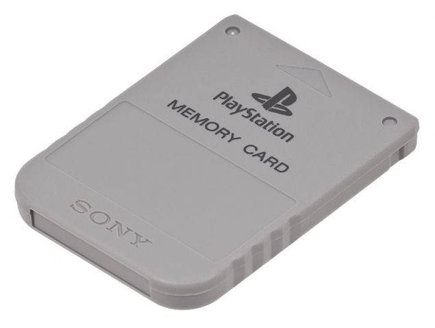 

Sony PS one первая memory card
