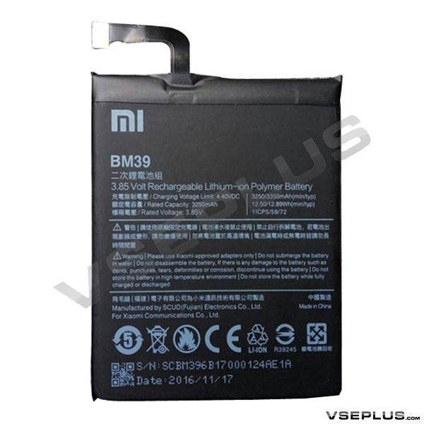 

Аккумулятор Xiaomi Mi6, original, BM39