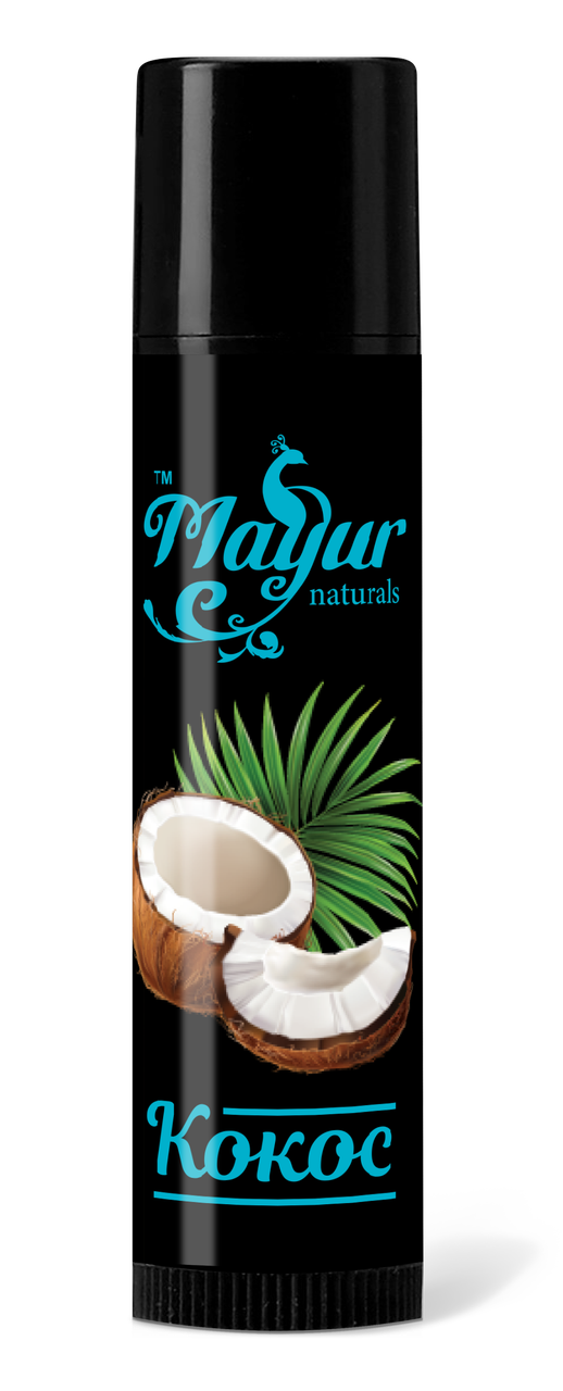 

Натуральный бальзам для губ "Кокос" ТМ "Mayur" 5гр