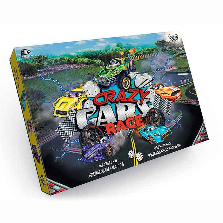 

Игра настольная DankoToys DT G94R Crazy Cars Race