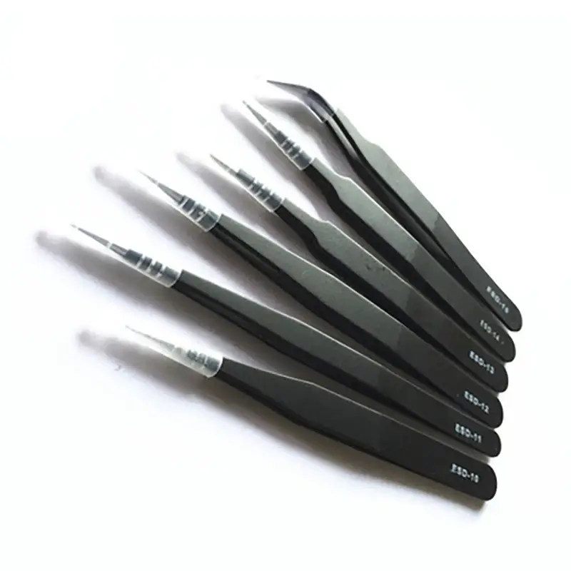 

Набор пинцетов 6шт. ESD-10, ESD-11, ESD-12, ESD-13, ESD-14, ESD-15