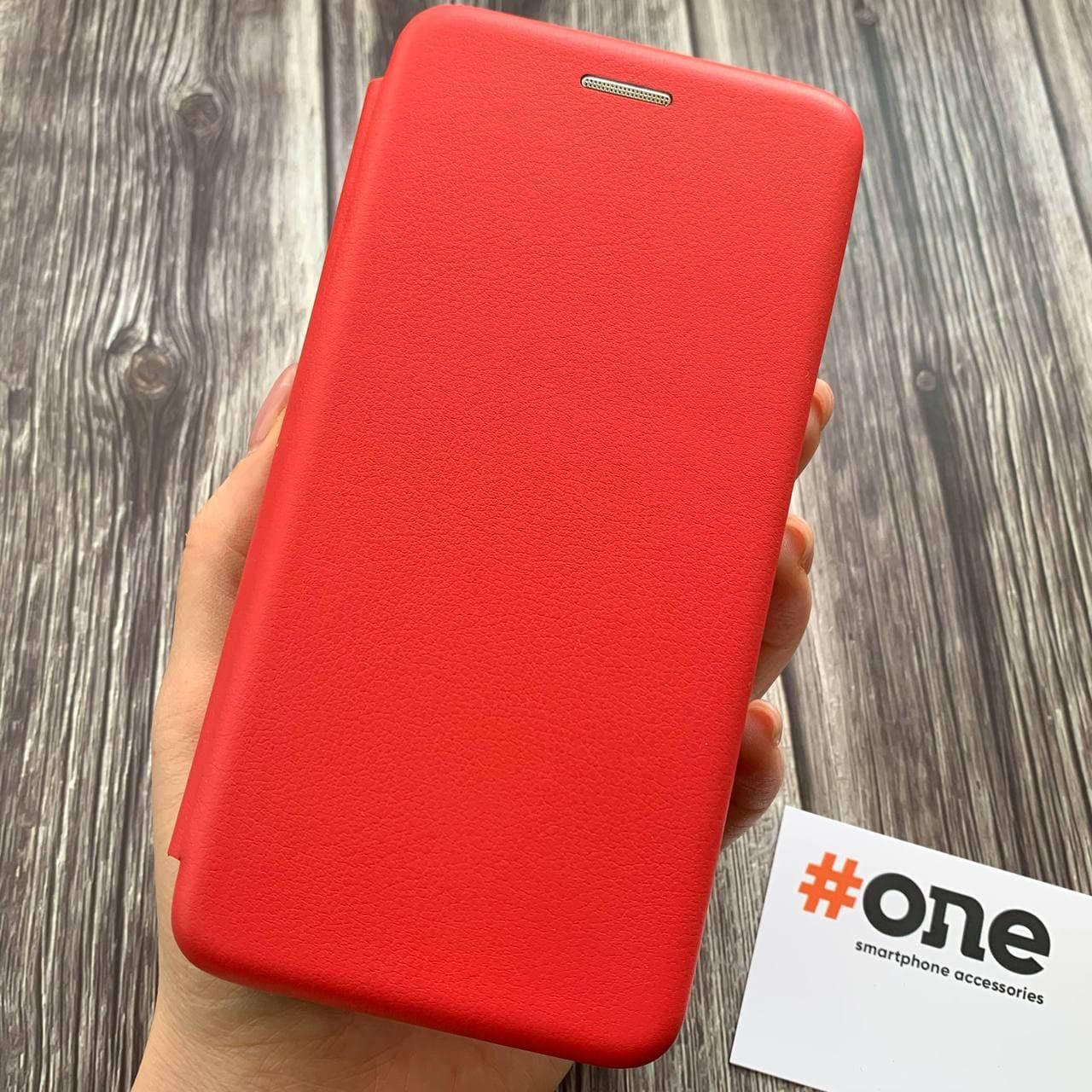 

Чехол книга для Huawei Y5 2018 с эко кожи с подставкой магнитом книжка на телефон хуавей у5 2018 красная STN, Красный