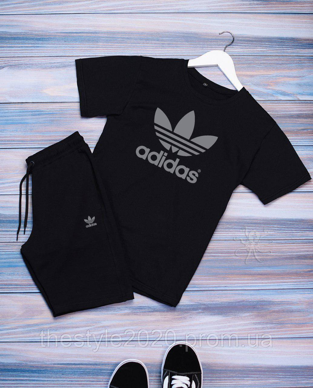 

Комплект летний мужской Адидас разные расцветки р. XS, S, M, L, XL, XXL, Разные цвета