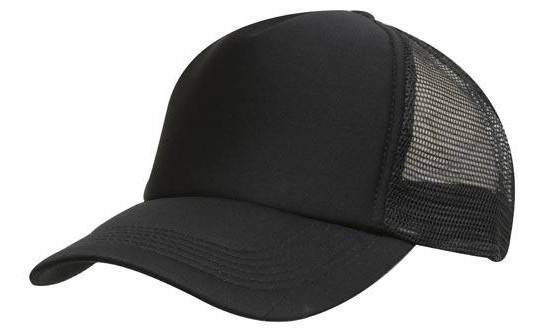

Кепка тракер с сеткой черная Headwear proffesional - 00601, Черный