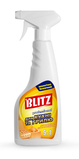 

Спрей для чистки кухни "BLITZ professional" тригер, 500мл, 20шт\ящ