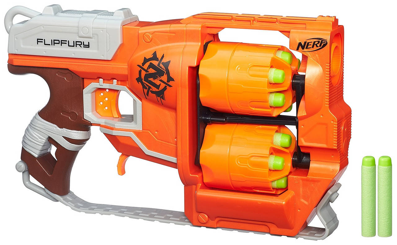 

Бластер Нерф Переворот Nerf Zombie Strike FlipFury Blaster