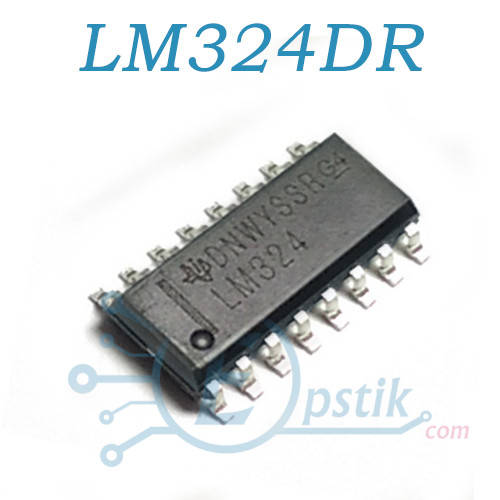 

LM324DR, операционный усилитель счетверенный, SOP14