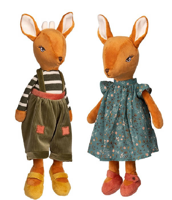 

Мягкие игрушки олененки Harald & Helga, Оранжевый