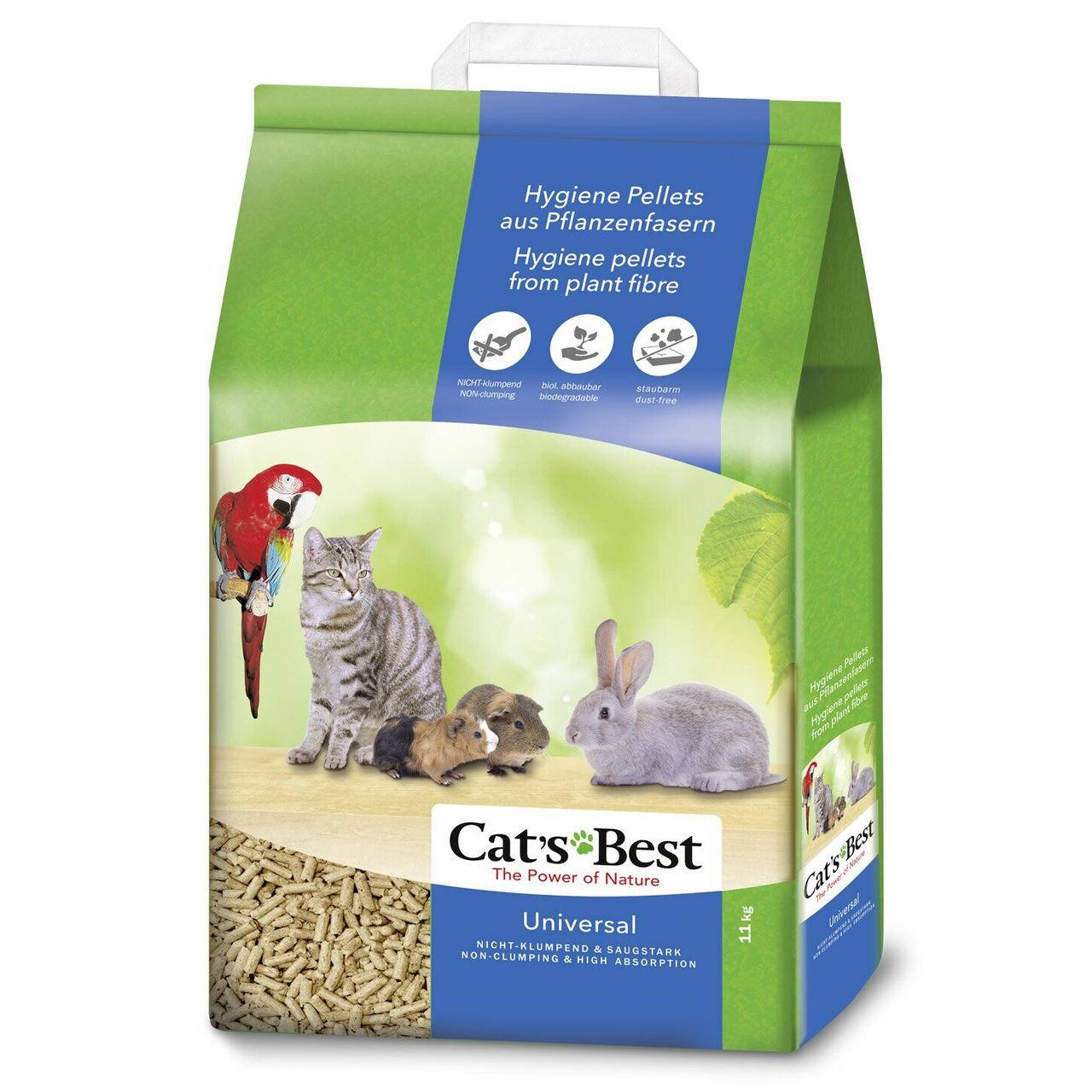 

Cats Best (Германия) Наполнитель древесный Cats Best Универсал 20 литров