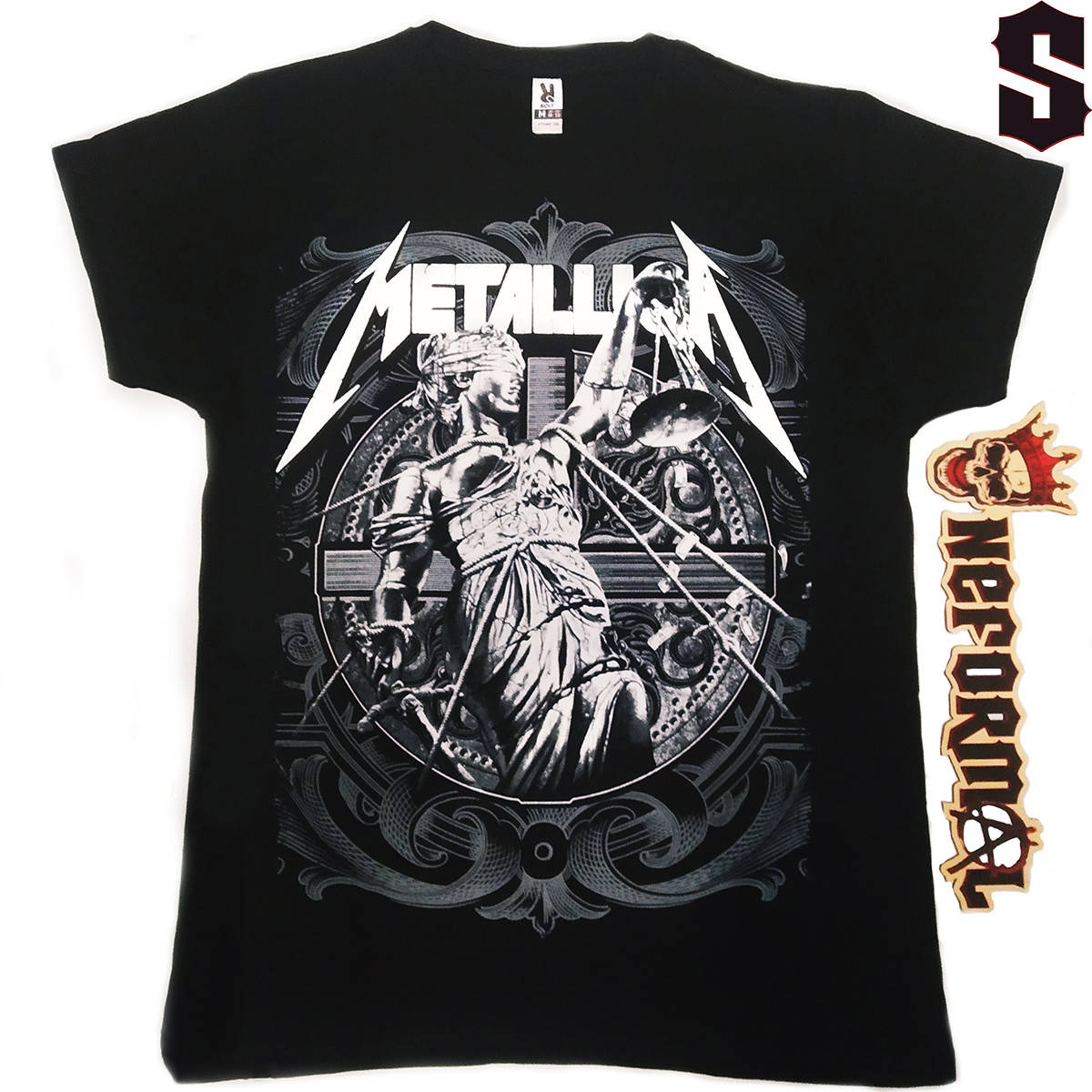 

Футболка Metallica "And Justice For All", черная, Размер S