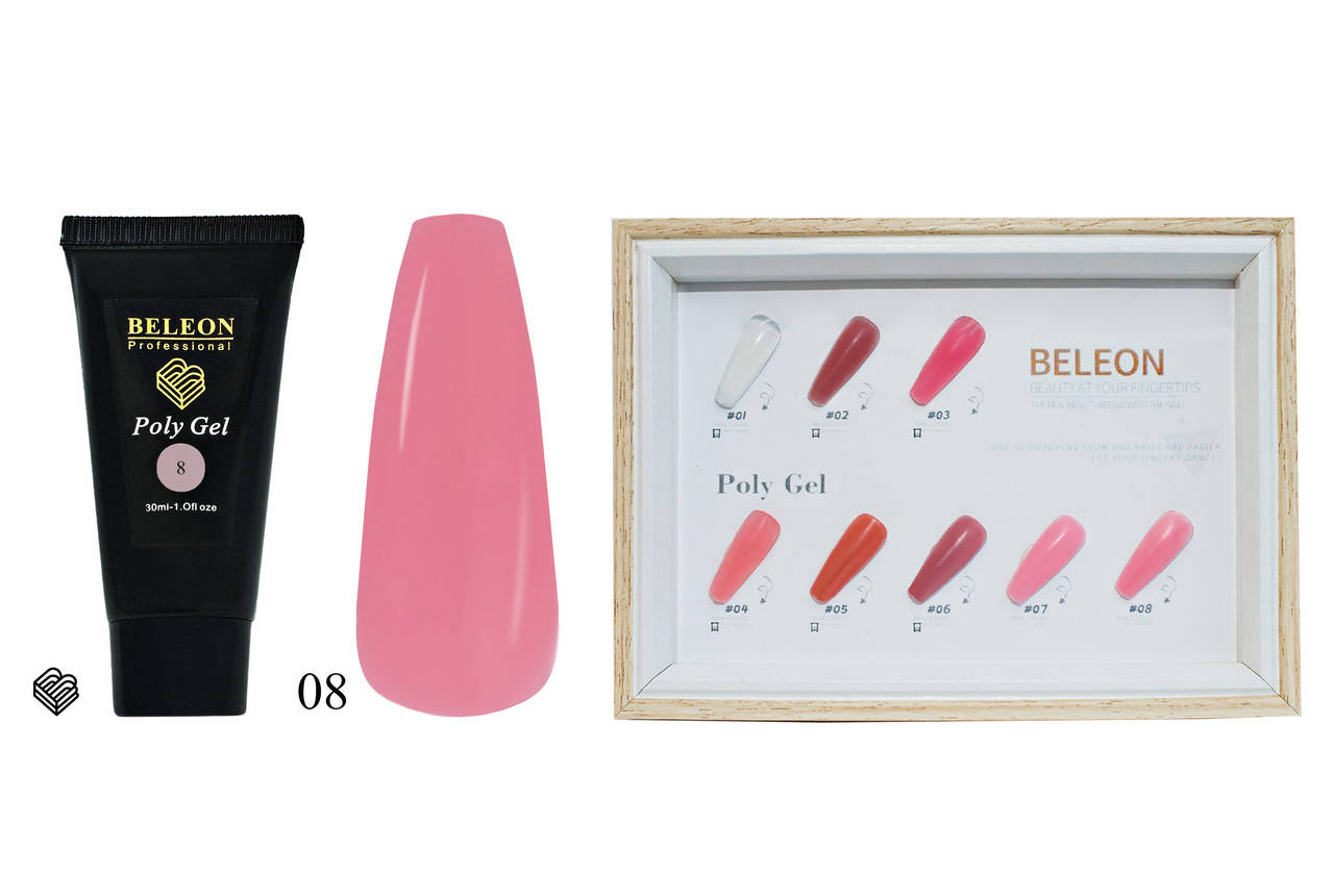 

PolyGel Beleon №8 , 30 грамм