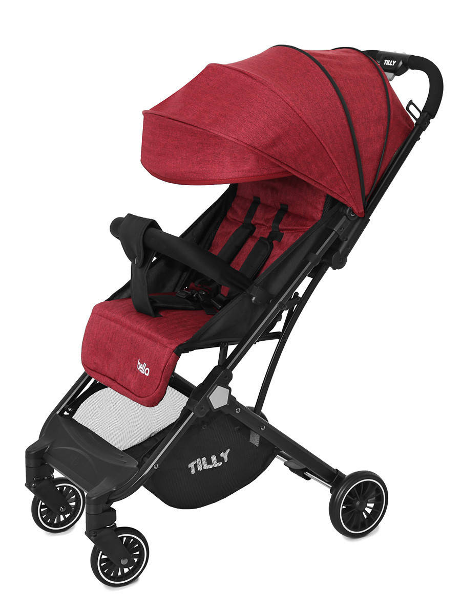 

Коляска прогулочная Tilly Bella (T-163) с дождевиком Brick Red