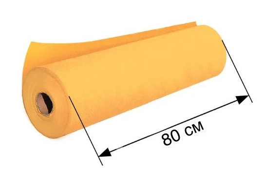 

Простыни одноразовые в рулоне 0.8х100 м, 19 г/м2 Оранжевый