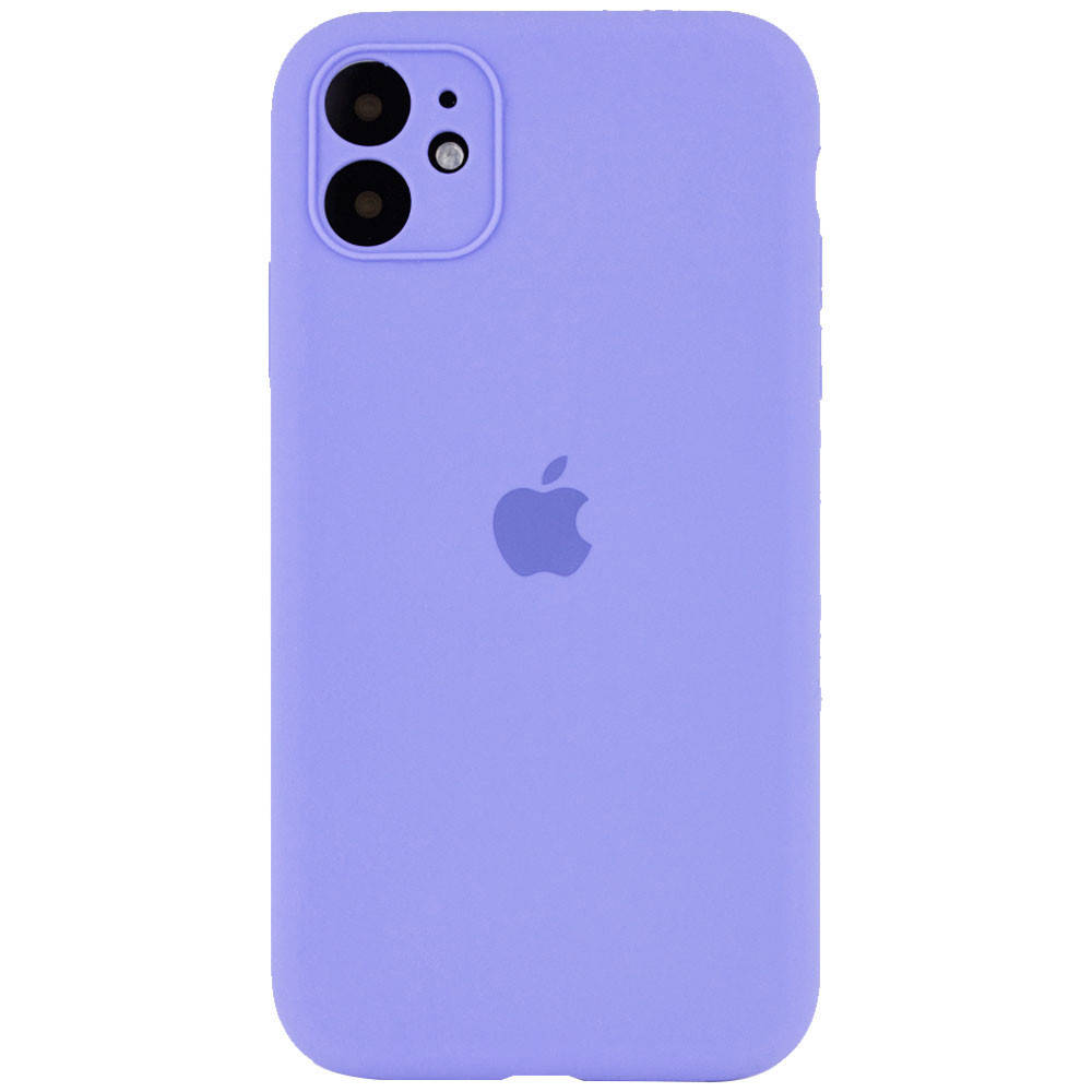

Silicone Case Силиконовый Чехол с защитой камеры (AA) для Apple iPhone 12 mini (Сиреневый / Dasheen)
