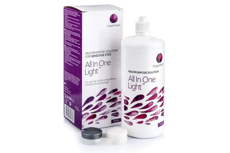 

Раствор для линз All in One Light 250ml Cooper Vision (Sauflon)