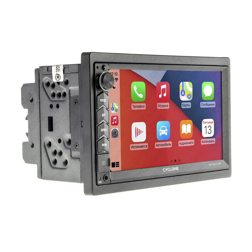 

Автомагнитола CYCLONE MP-7097A DSP, 7", AV-система, 2din, USB, Wi-Fi, GPS, microSD