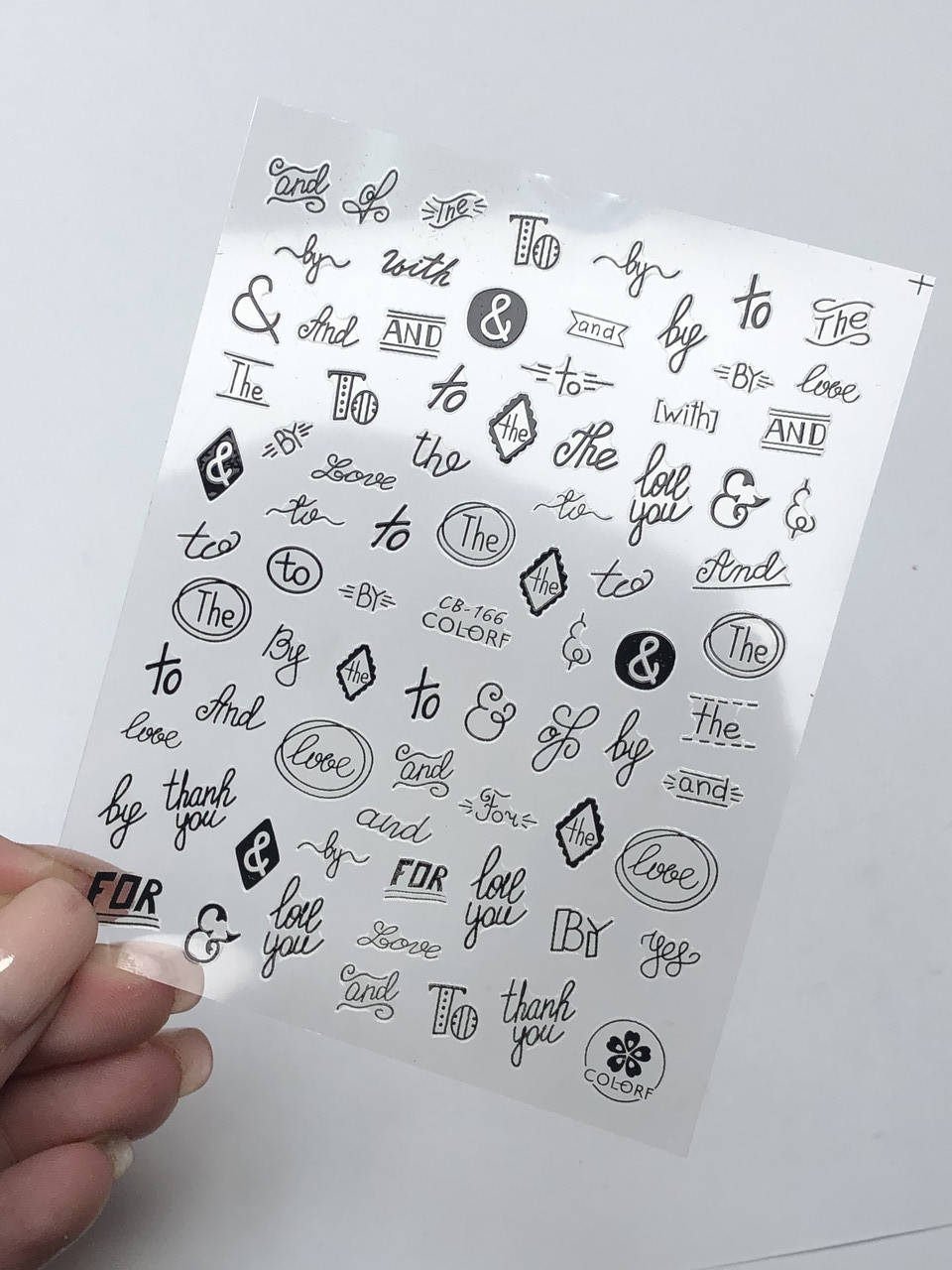 

Наклейки 3D СВ 166