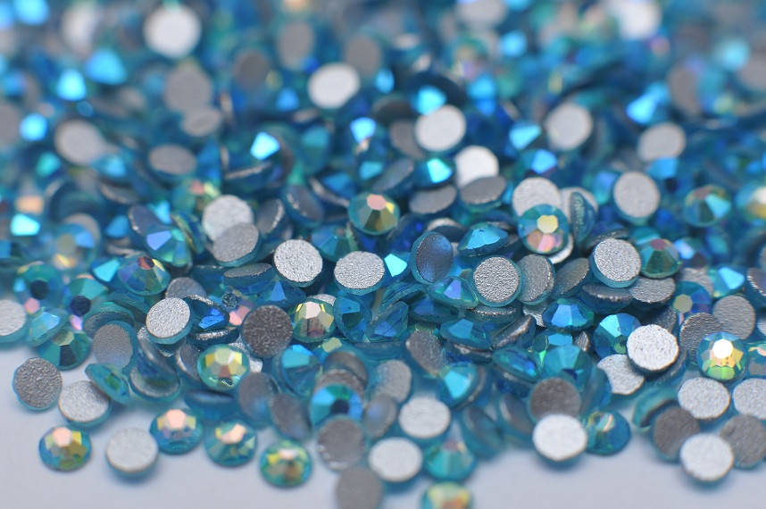 

Стразы Aquamarine AB(Хамелеон) хрустальные для дизайна ногтей для маникюра декор