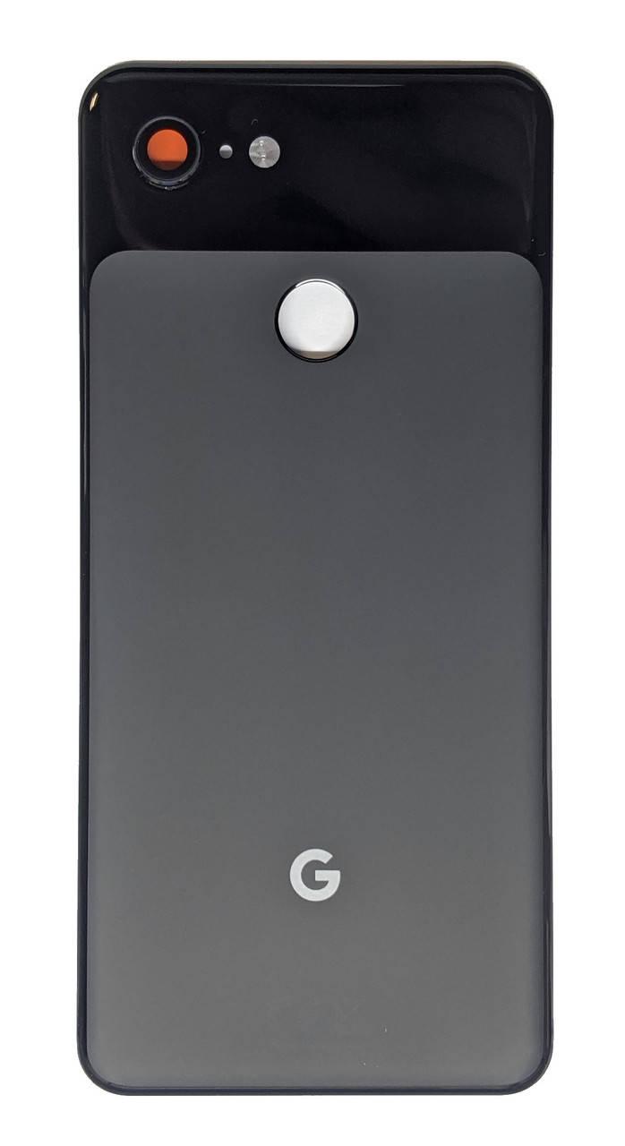 

Задняя крышка Google Pixel 3 Черная со стеклом камеры, Черный