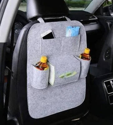 

Органайзер для Автомобиля Back Seat Organizer EstCar (W-45) серый