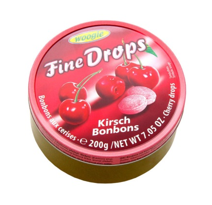 

Леденцы Woogie Fine Drops вишня 200 г