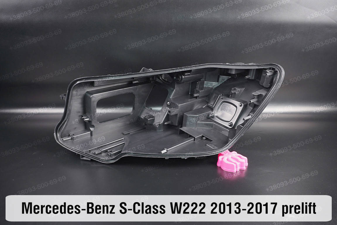 

Корпус фары Mercedes-Benz S-Class W222 LED (2013-2017) дорестайлинг левый