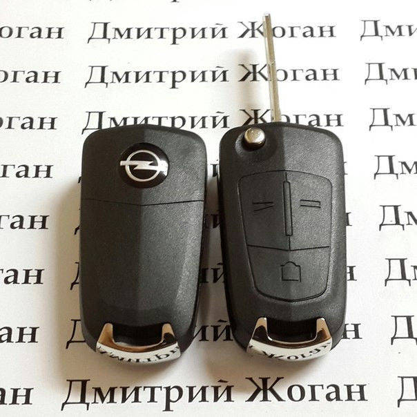 

Корпус выкидного ключа для OPEL Antara (Опель Антара) 3 - кнопки