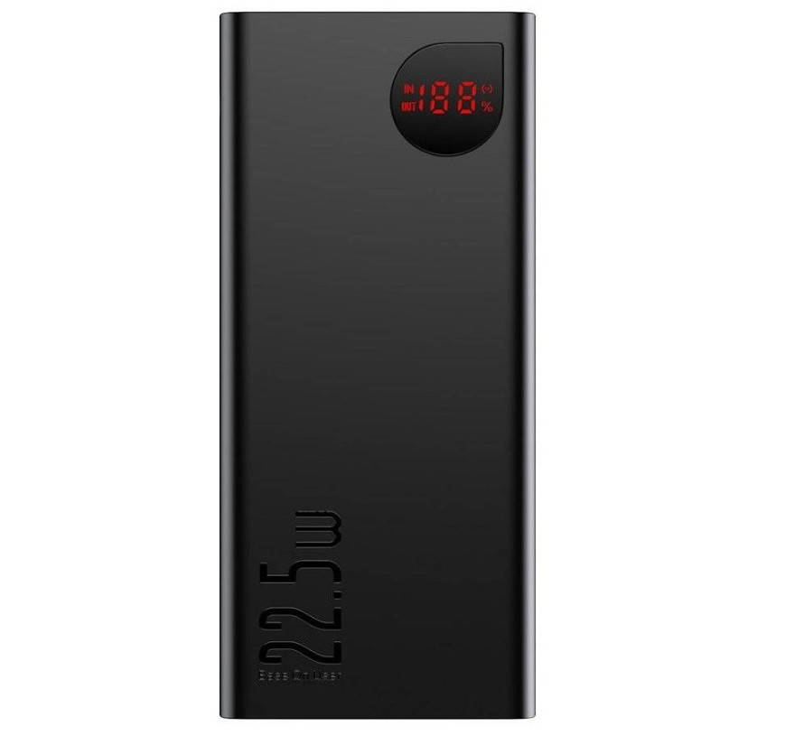 

УМБ портативное зарядное Power Bank Baseus Adaman PPAD000101 20000mAh 22.5W, черное