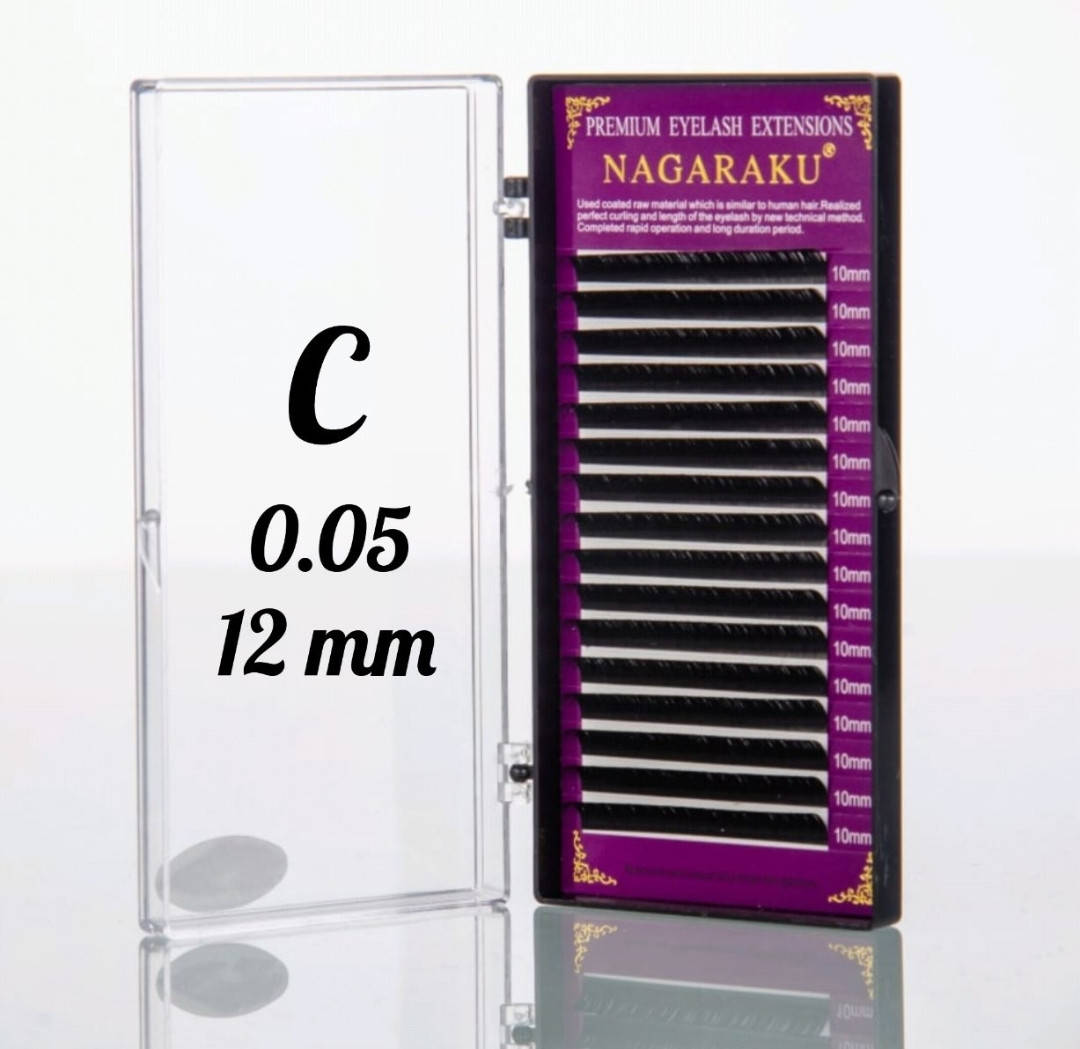 

Ресницы Nagaraku 0.05C - 12 мм