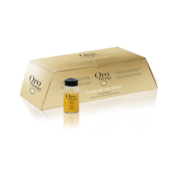 

Восстанавливающий лосьон с кератином Fanola Oro Therapy 10 мл*12 шт