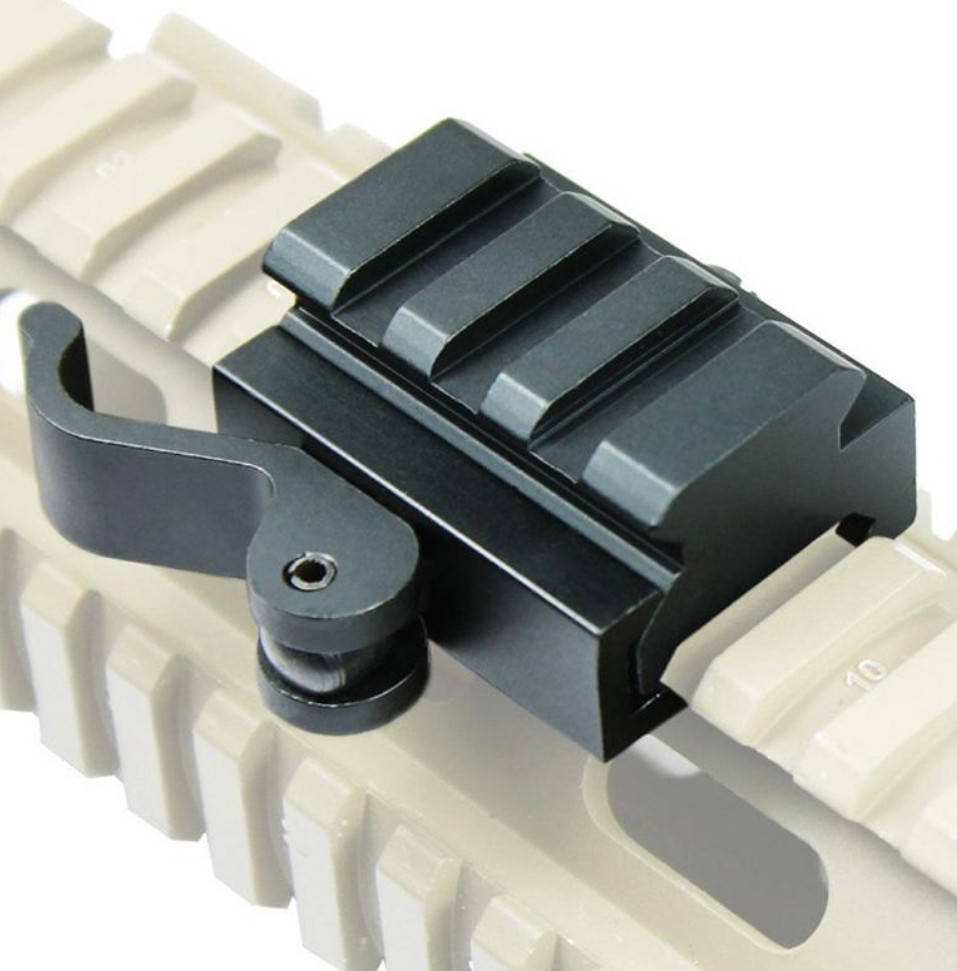 

Швидкознімне кріплення-підйомник Пікатінні/Вівер 21 мм