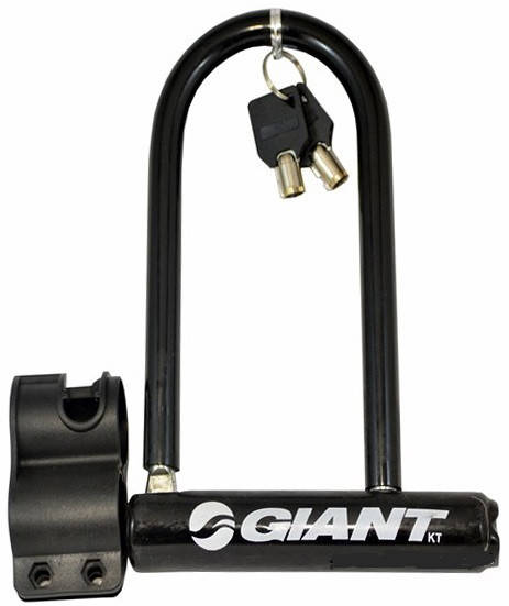 

Замок скоба противоугонный с ключем "Giant".