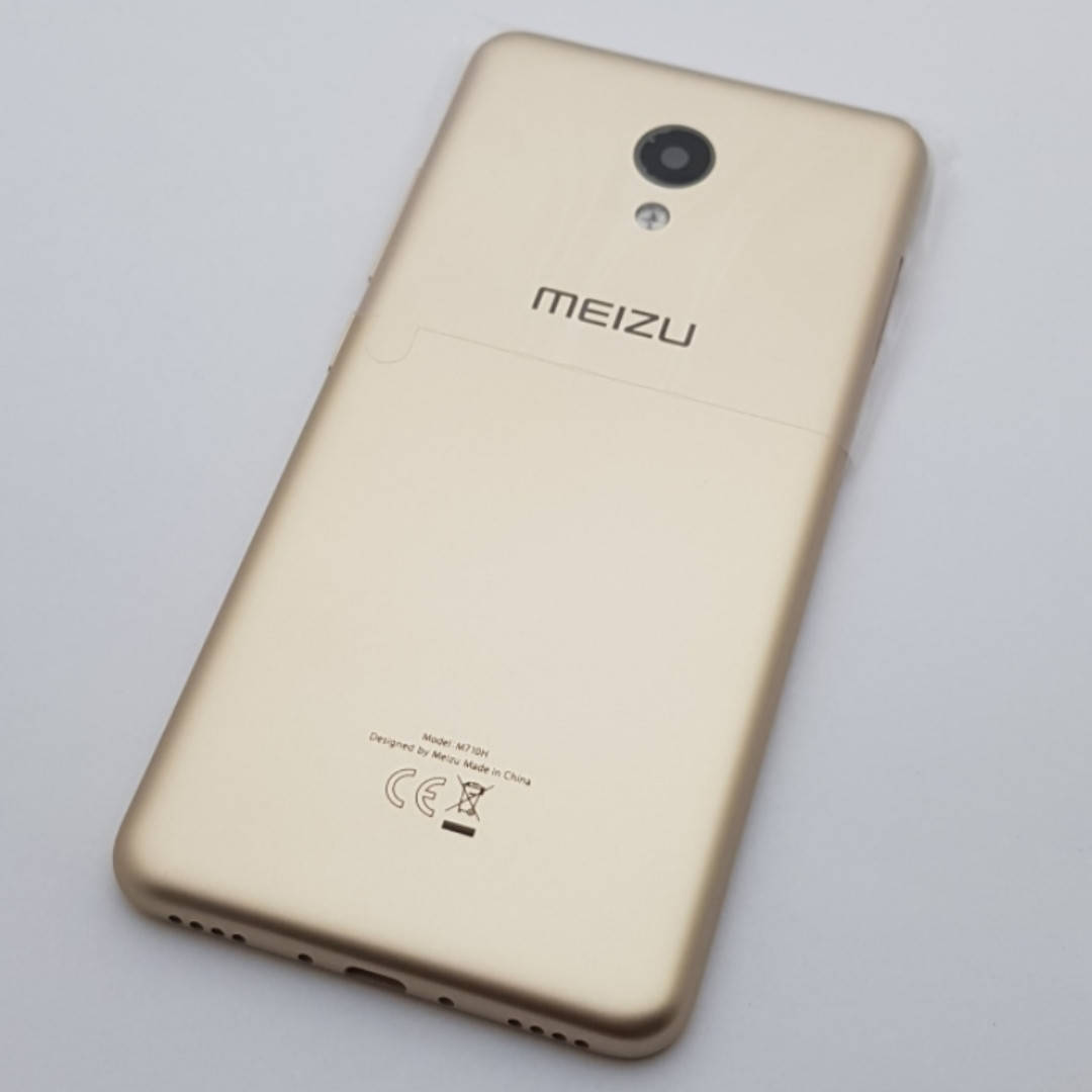 

Задняя крышка Meizu M5c M710H золото Сервисный оригинал новая, Золотистый
