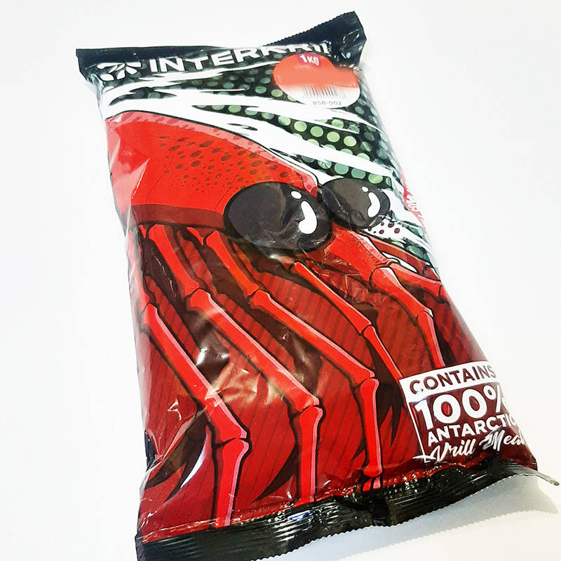 

Прикормка Interkrill Карп Клубника 1кг