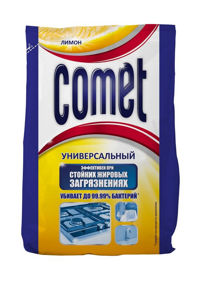 

COMET Чист. порошок Лимон 350г (в пакете)