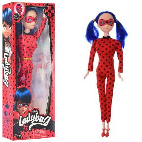 

Кукла Леди баг шарнирная в обуви и комбинзоне