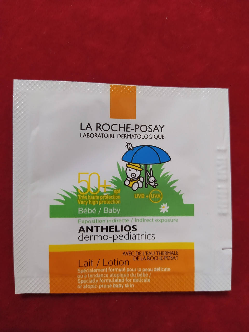 

Молочко солнцезащитное Ля Рош-Позе Ангелиос La Roche-Posay Anthelios для младенцев и детей