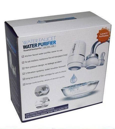 

Фильтр-насадка на кран для очистки воды Water Purifier