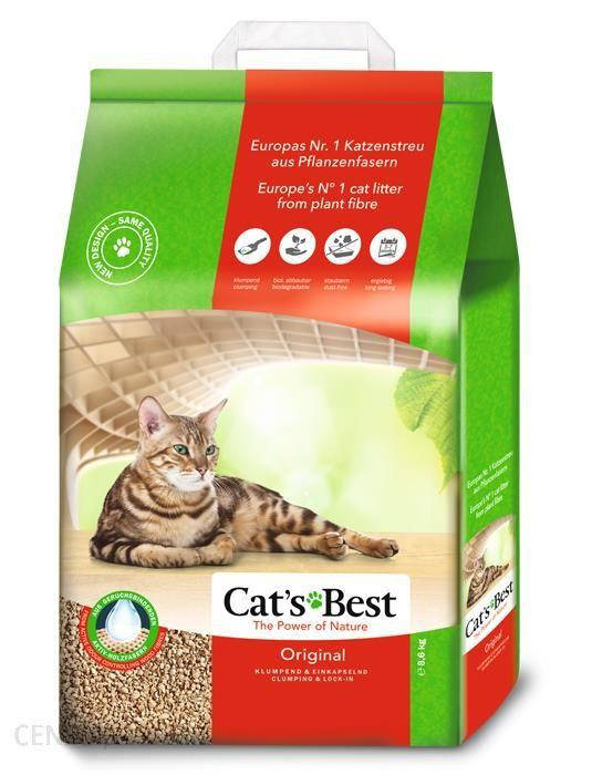 

Котячий наповнювач Cats Best Eko Plus 40L 17,2кг