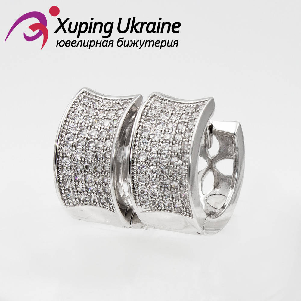 

Серьги родиум 1,5 см