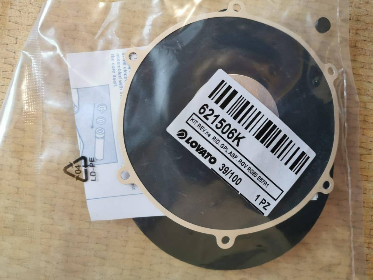 

Ремкомплект редуктора Lovato вакуумный