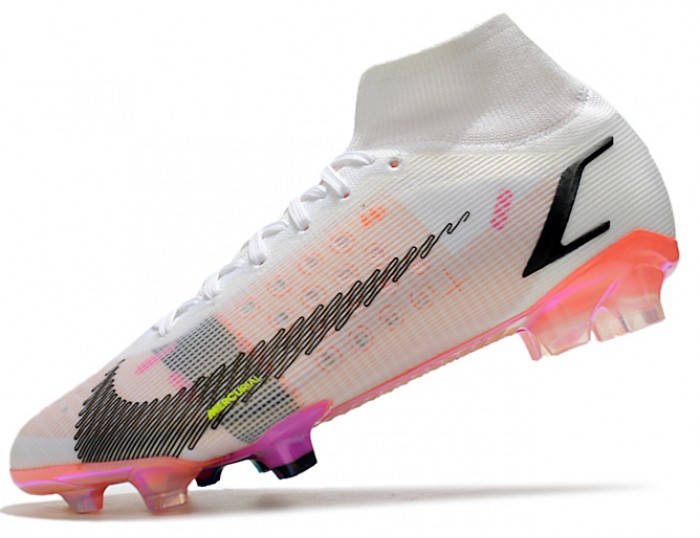 

Бутсы Nike Mercurial SuperFLY VIII розовые Elite FG найк меркуриал суперфлай 8 футбольная обувь найк копы, Розовый