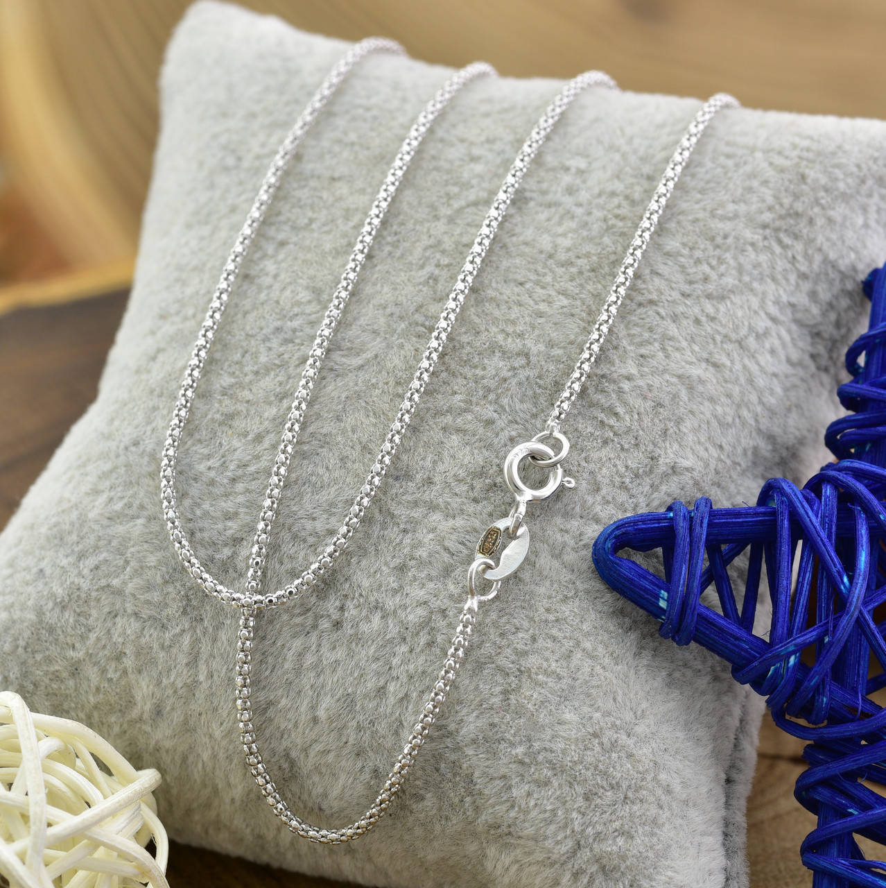 

Серебряная цепочка Флорентийский узор ширина 1 мм ТС5300183 длина 50