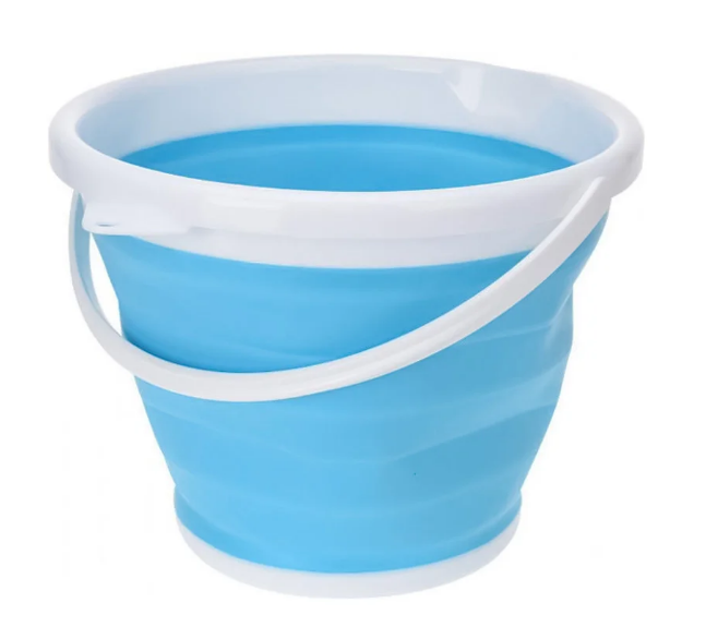 

Складное ведро круглое Collapsible Bucket/GARDEN TOOLS 5 и 10 литров