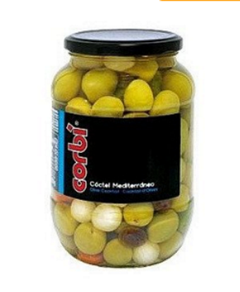 

Oливки Corbi Coctel Mediterraneo 835 g