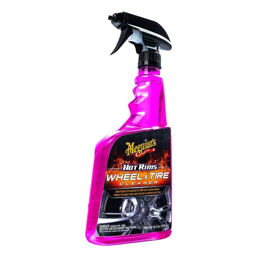 

Очиститель для дисков и шин Meguiar's G9524 Hot Rims Wheel & Tire Cleaner, 709 мл